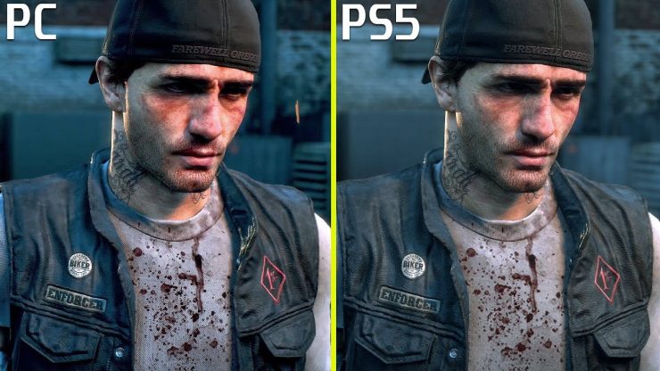 jours passés pc vs ps5 ps4 pro