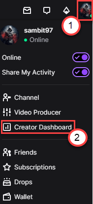 Creator Dashboard Min