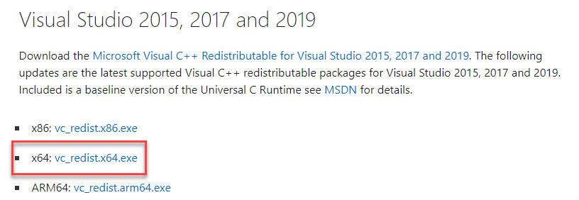 Vc Redist Download Min
