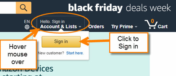 Amazon how to share cart an How to