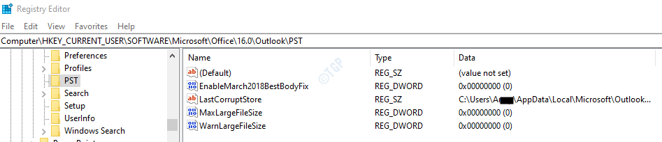 Taille maximale et d'avertissement