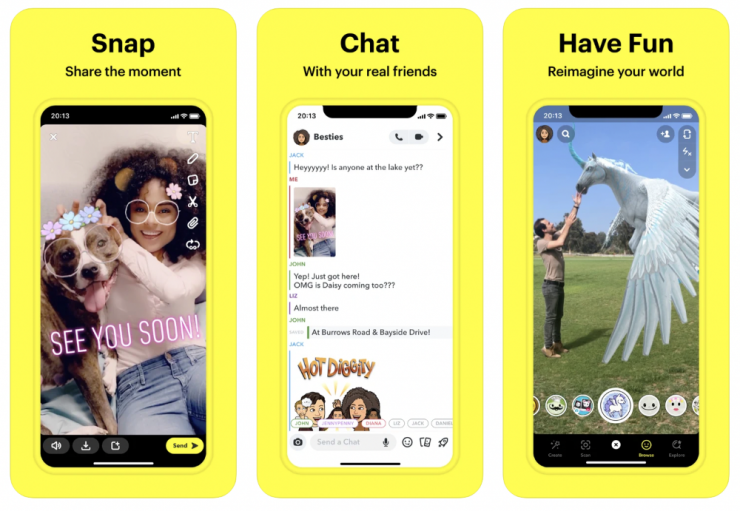 Snapchat pour Android compte désormais plus d'utilisateurs que l'iPhone