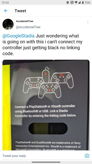 Stadia-Controller-binding-code-issue-Twitter