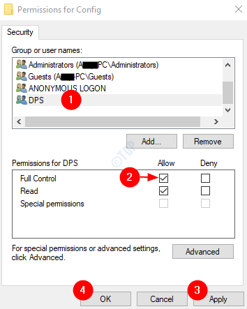 DPS Autorisations complètes