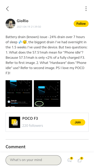 poco-f3-battery-drain-issue
