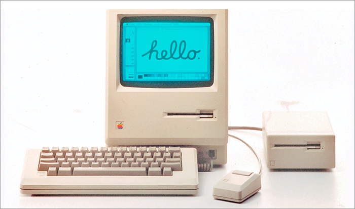 Macintosh-Industrie informatique personnelle Apple a interrompu