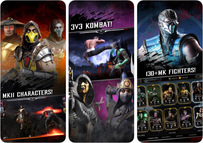 Mortal Kombat Application de jeu de combat pour iPhone et iPad Capture d'écran