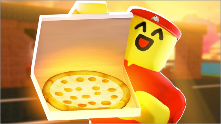 Travailler dans une pizza p jeu de dentelle Roblox