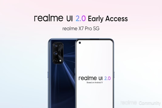 Realme X7 Pro 5G obtient le titre bêta de Realme UI 2.0