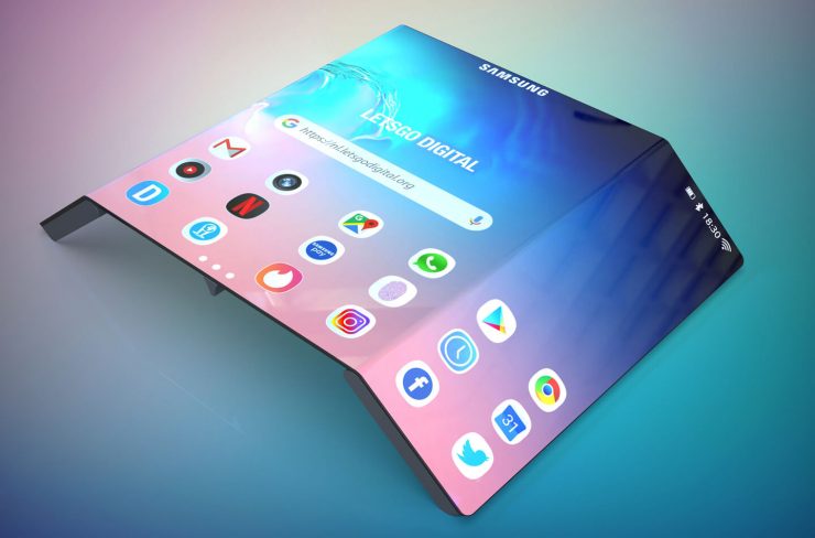 Samsung a déposé un brevet pour un téléphone pliable avec 3 écrans et un S-Pen magnétique à chargement rapide