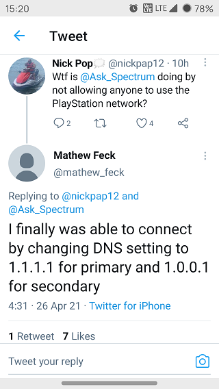 Spectrum-PlaySation-issue-workaround