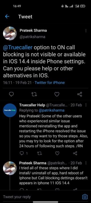 iphone-truecaller-call-blocking-identification-missing-reports