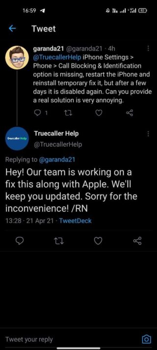 truecaller-support-acquittement