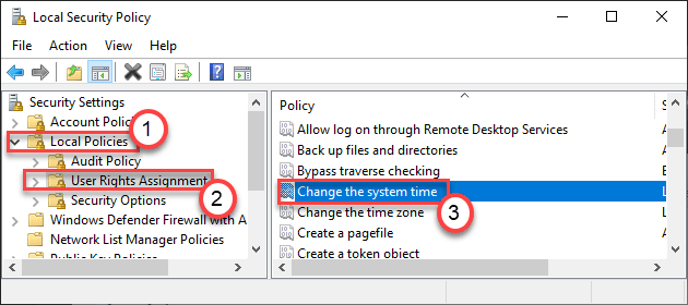 Changer l'heure du système Dc Min