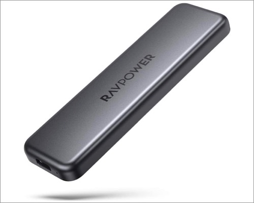 Convert iPad into a MacBook with RAVPower Portable External SSD