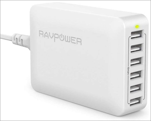 RAVPower iSmart Multiple Port charging station for iPad