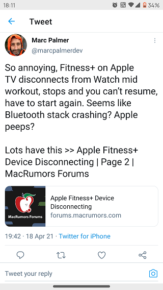 Apple-Fitness +-disconnecting-issue-recent-reports