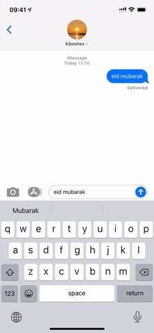 Comment déclencher des effets iMessage avec juste un mot-clé