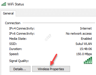 Wifi Status General Wireless Properties