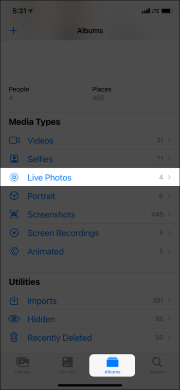 Où sont stockées les photos FaceTime