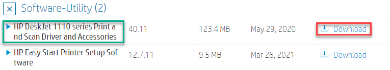 Téléchargement minimum