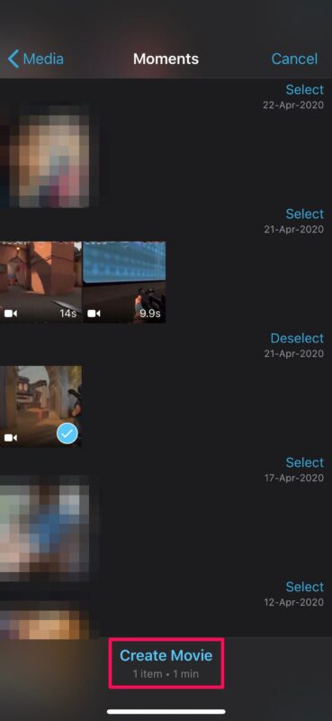 Comment supprimer l'audio de la vidéo avec iMovie sur iPhone et iPad