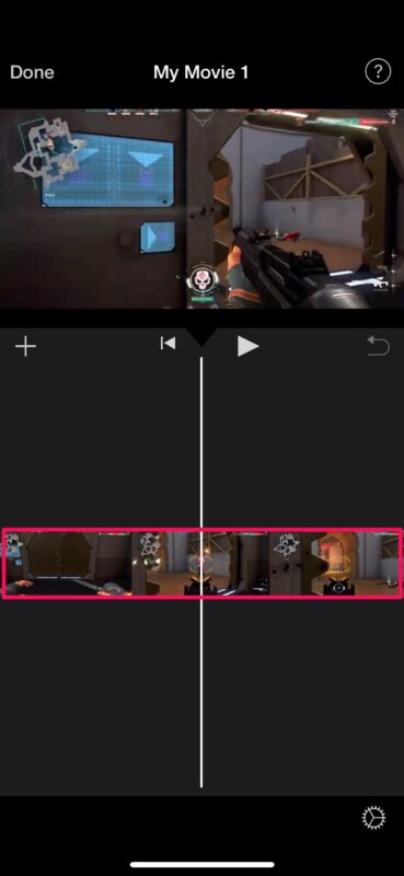 Comment pour supprimer l'audio de la vidéo avec iMovie sur iPhone et iPad