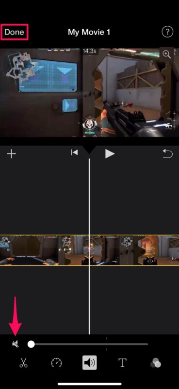 Comment supprimer l'audio d'une vidéo avec iMovie sur iPhone et iPad