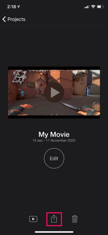 Comment supprimer l'audio de la vidéo avec iMovie sur iPhone et iPad