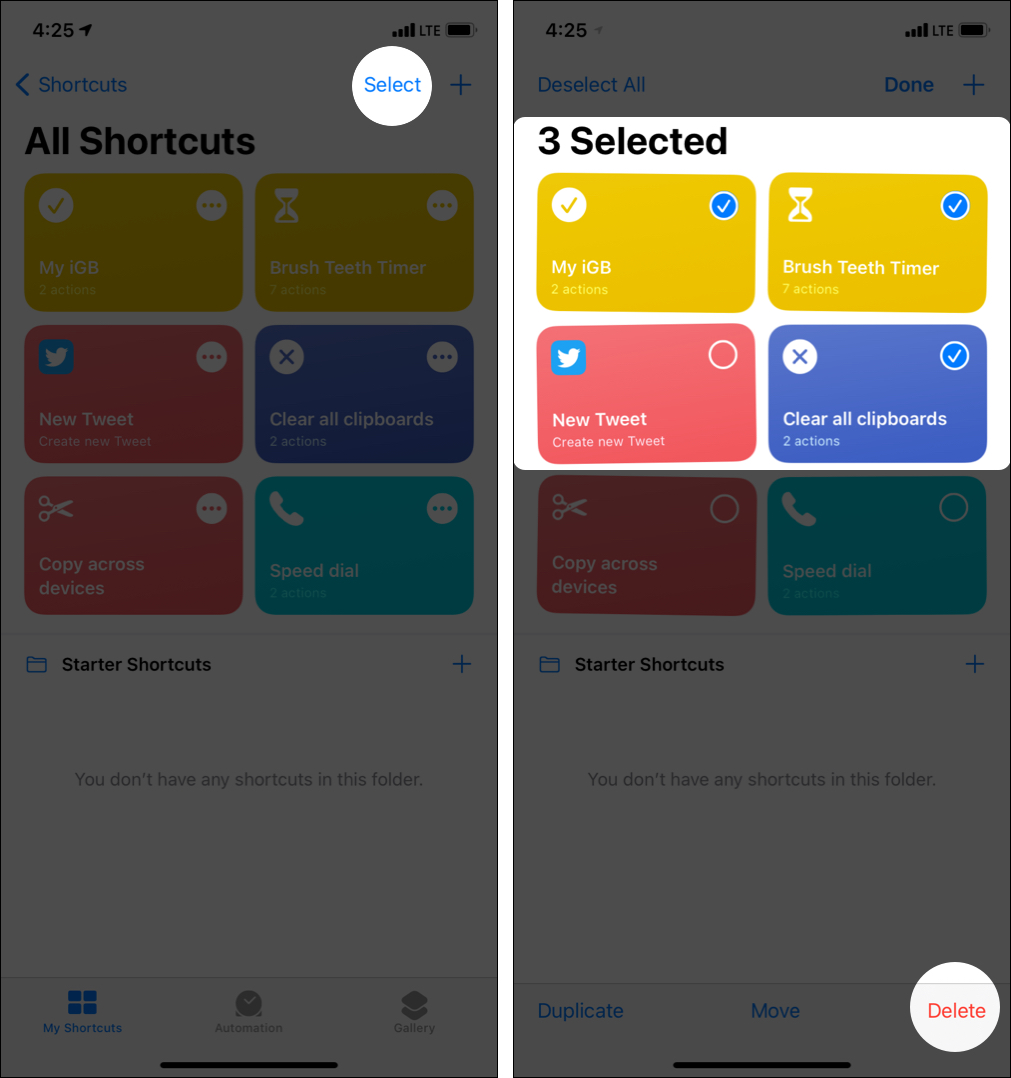 How to delete a shortcut on iPhone and iPad
