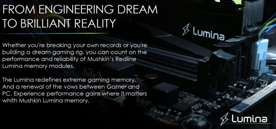 Mushkin Redline Lumina 32 Go 3600MHz DDR4 Memory Review