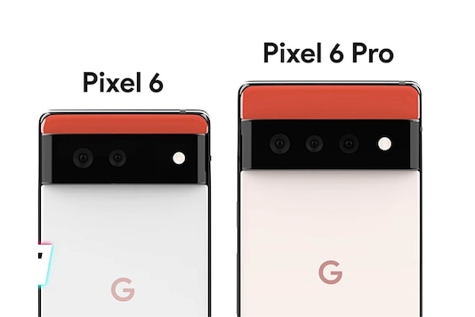 Conception présumée de Google Pixel 6 et 6 Pro (Image: YouTube/Front Page Tech) Conception alléguée de Google Pixel 6 et 6 Pro ( Image: YouTube/Front Page Tech)