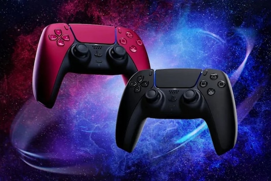 Nouveaux contrôleurs PlayStation 5. Nouvelle PlayStation 5 contrôleurs.
