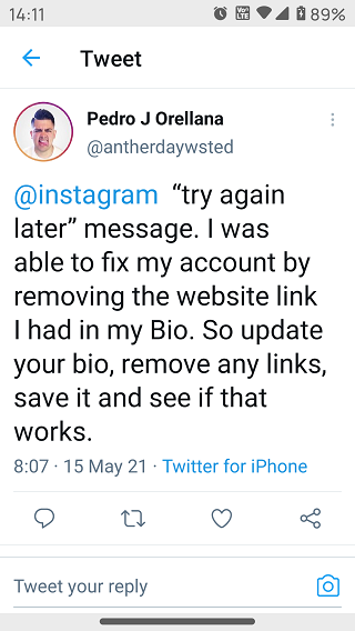 Instagram-Try-again-we-limit-error-workaround