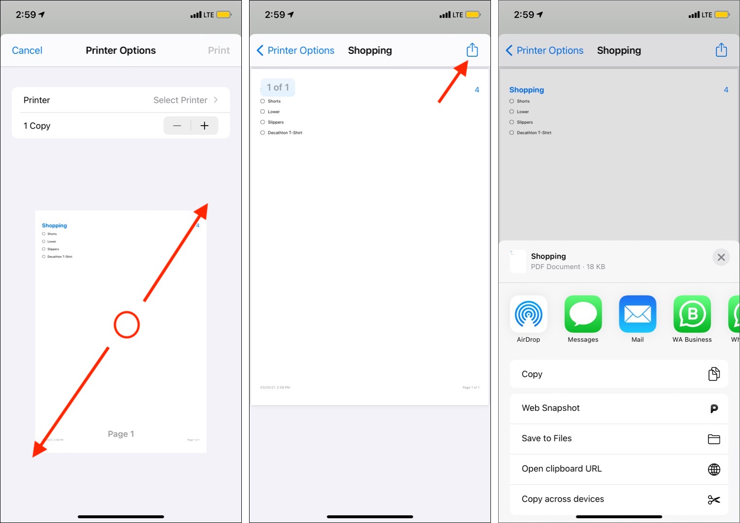 Comment enregistrer la liste des rappels au format PDF sous iOS 14.5