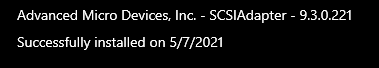 AMD SCSIAdapter Windows 10