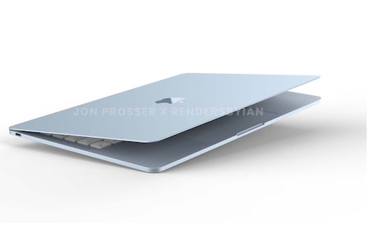 Rendu conceptuel d'Apple MacBook Air avec M2 (Image: YouTube/Front Page Tech) Rendu conceptuel d'Apple MacBook Air avec M2 ( Image: YouTube/Front Page Tech)