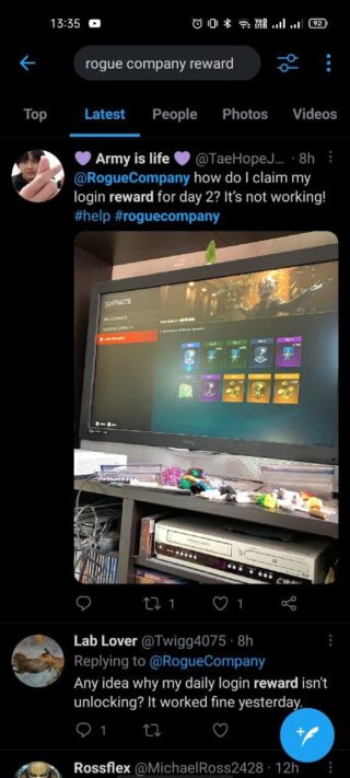 rogue-company-day-2-login-rewards-issue