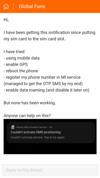 xiaomi-sim-activation-issue