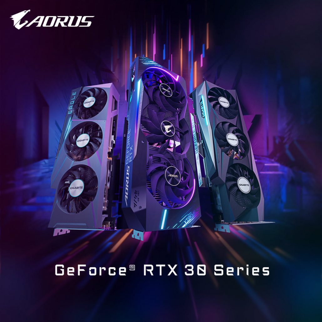 Gigabyte GeForce RTX 3080 Ti Custom Graphics Cards