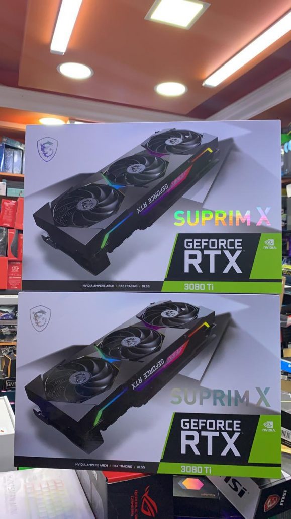 MSI GeForce RTX 3080 Ti SUPRIM X Custom NVIDIA Graphics Card