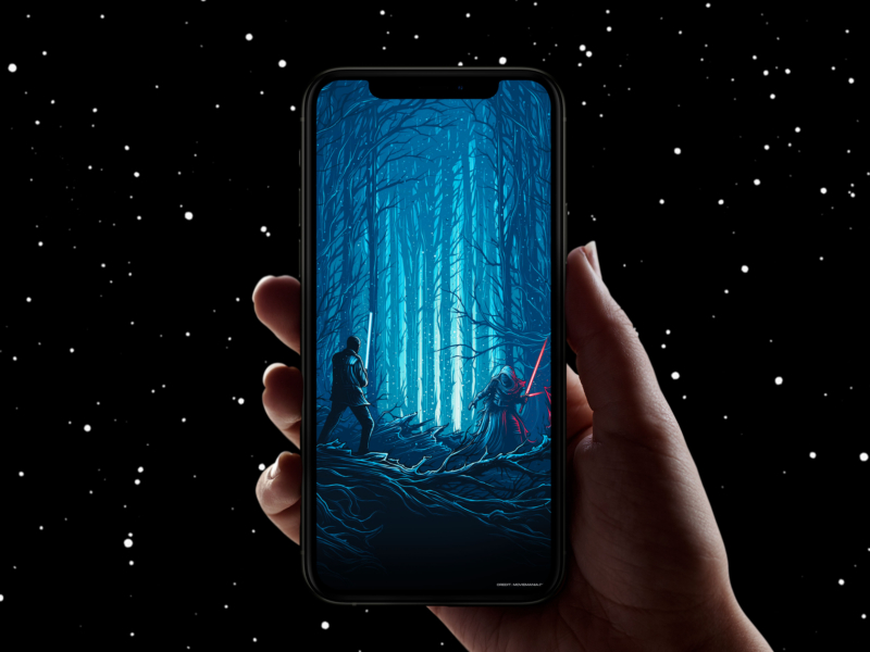 fond d'écran star wars iphone 12