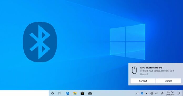 Mise à jour Bluetooth de Windows 10