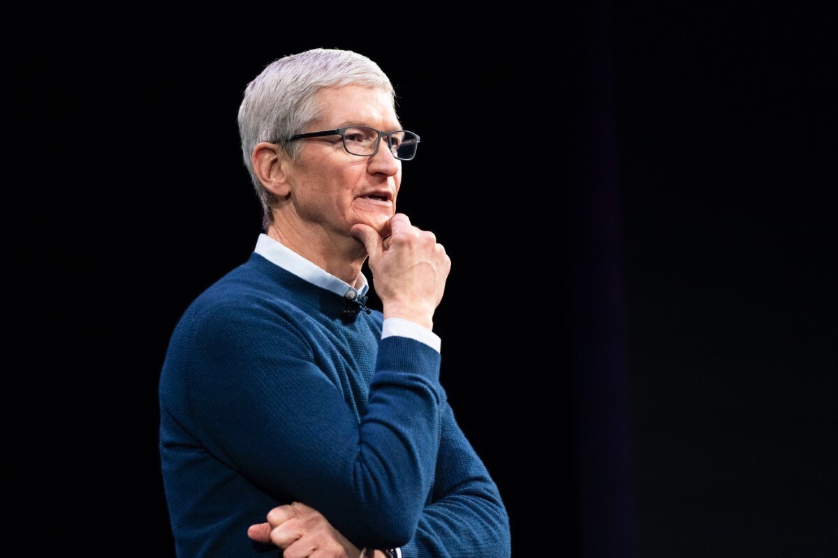 Le PDG d'Apple, Tim Cook