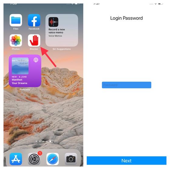 Lancer un bloqueur de site Web