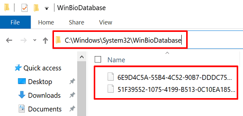 winbiodatabase-windows-hello