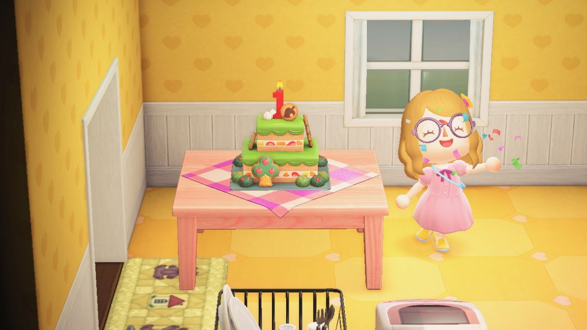 Le Joueur Animal Crossing New Horizons Decouvre Un Probleme Pour Placer Des Objets Au Centre De La Table Animal Crossing Gateau D Anniversaire New Horizons Fr Atsit