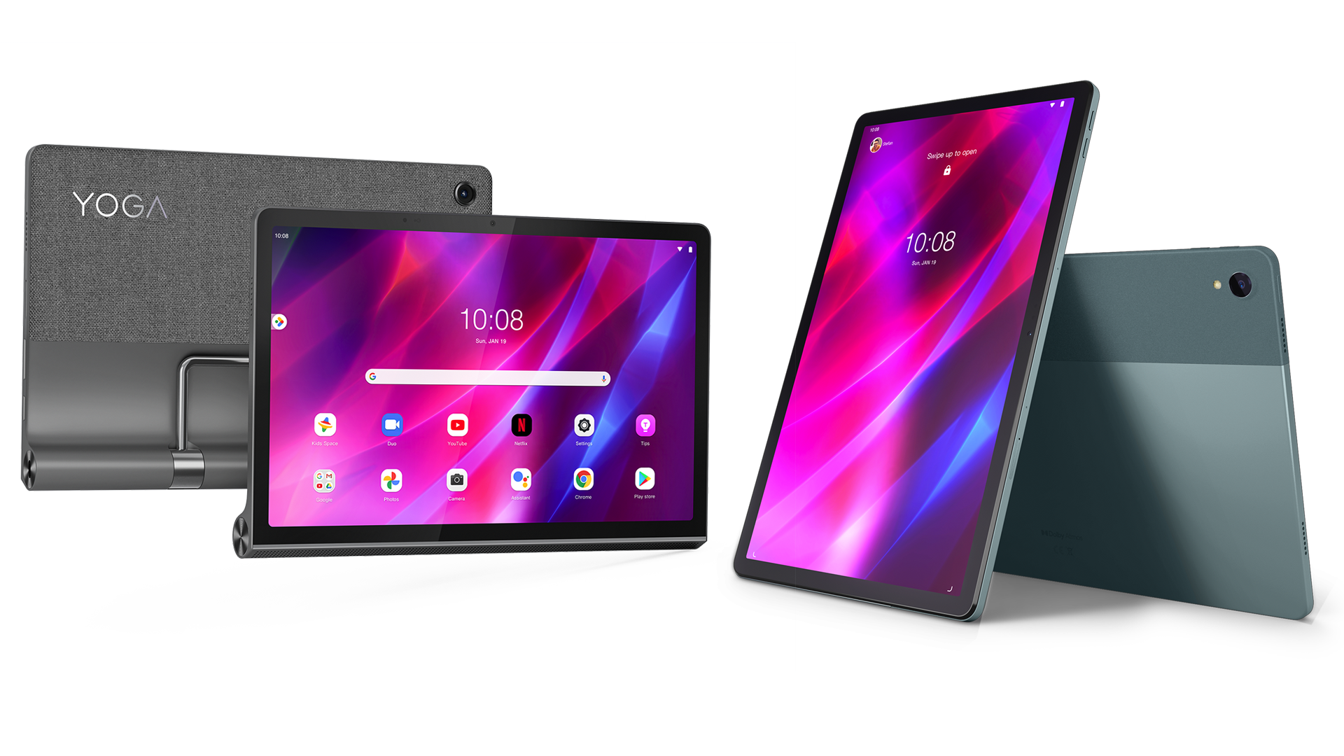 Les Lenovo Yoga Tab 11 et P11 Plus