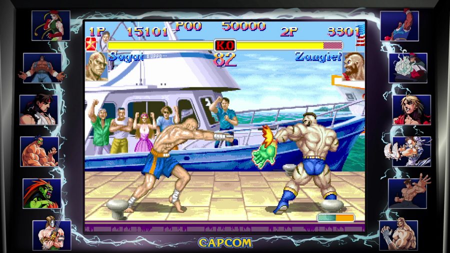 meilleurs combats jeux street fighter 30e anniversaire collection