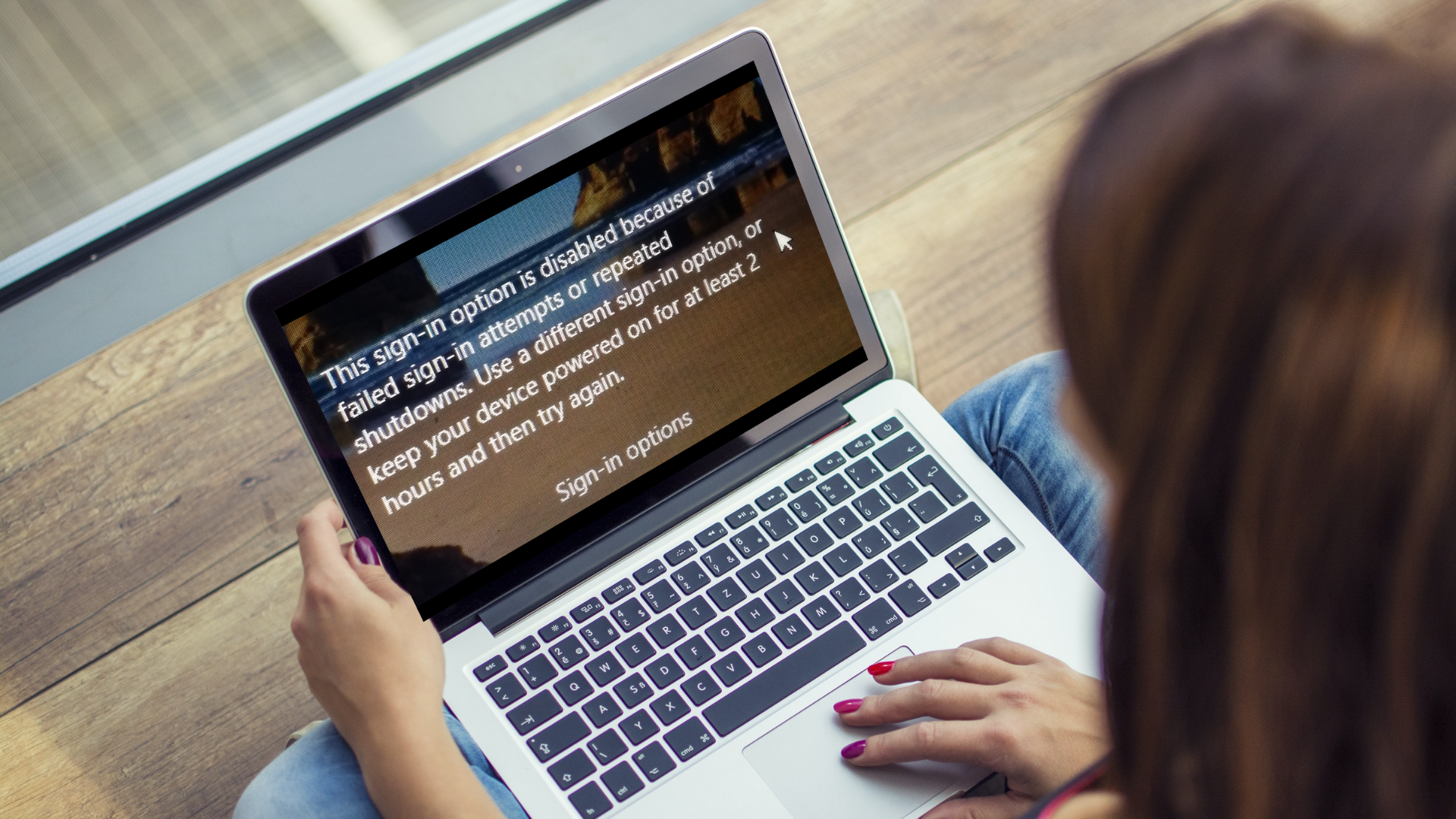 Option de connexion désactivée